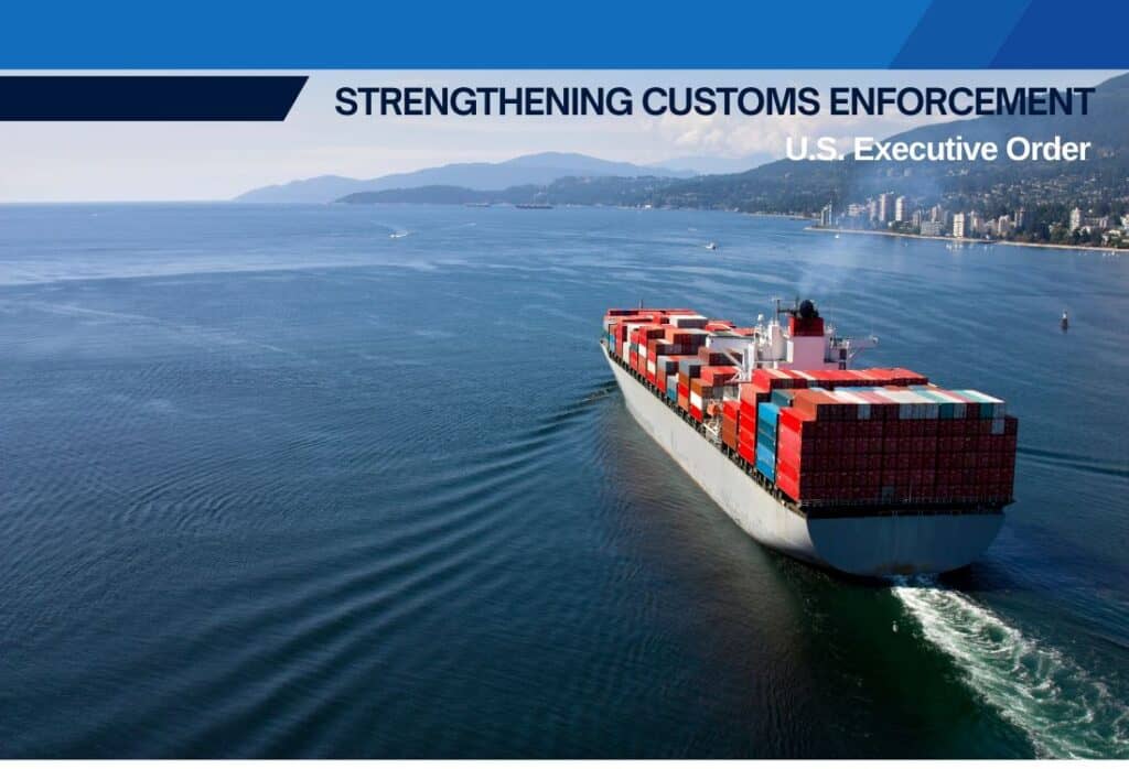 U.S. Executive Order - Strengthening Customs Enforcement - Universal Logistics Trade Alerts - June 30, 2026