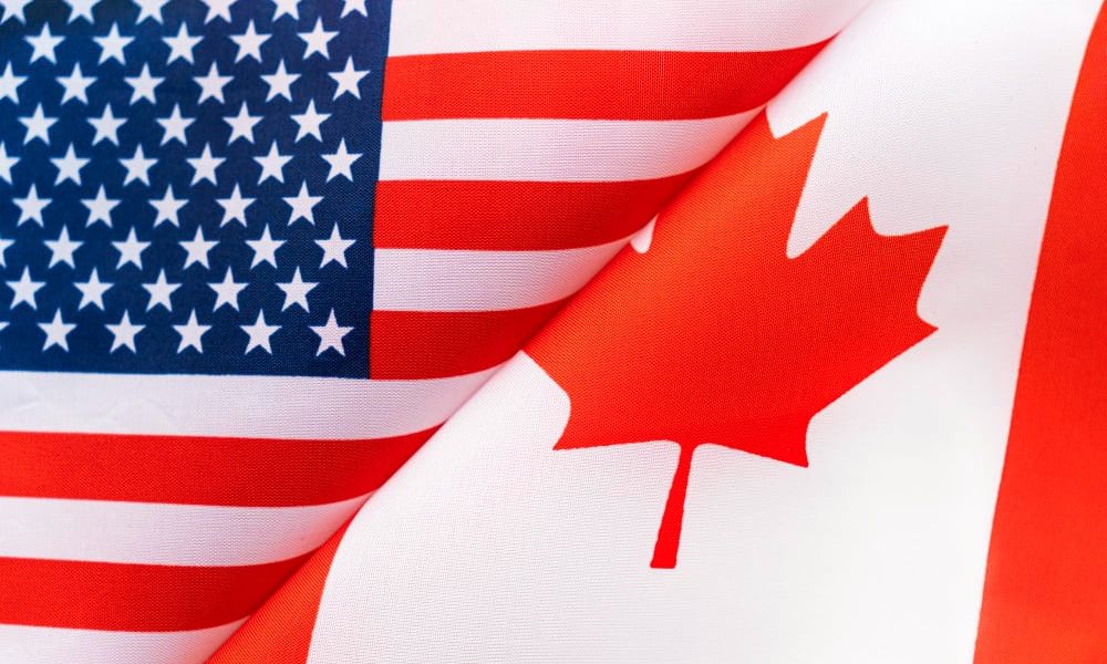 background-flags-usa-canada-concept-interaction-counteraction-two-countries-international-relations-political-negotiations-sports-competition