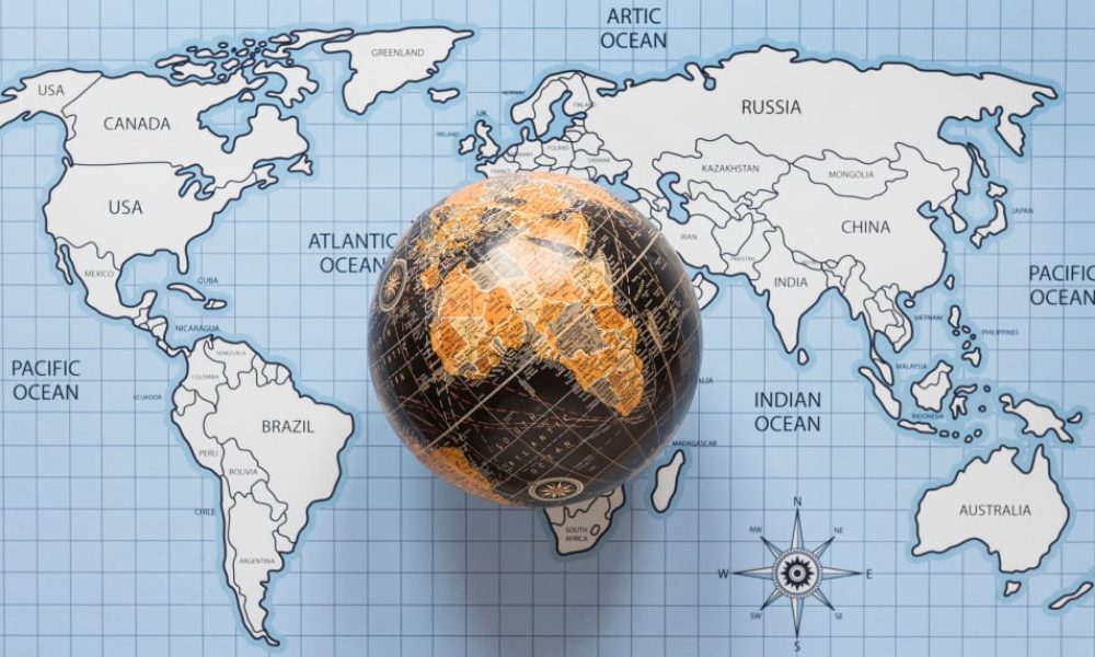 top-view-globe-world-map
