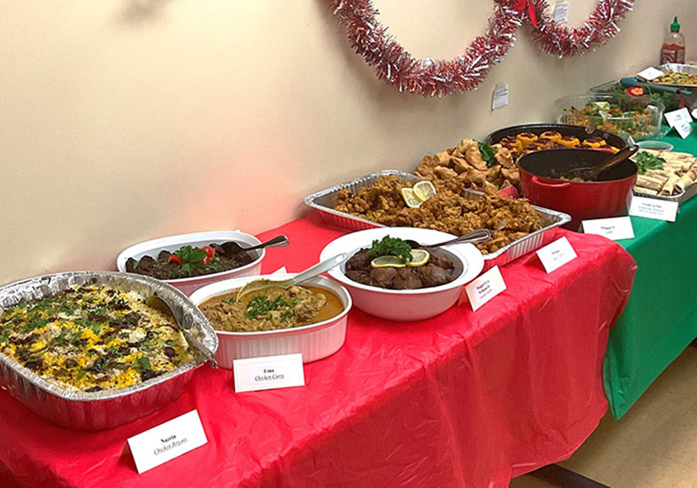 Universal Logistics Head Office Potluck