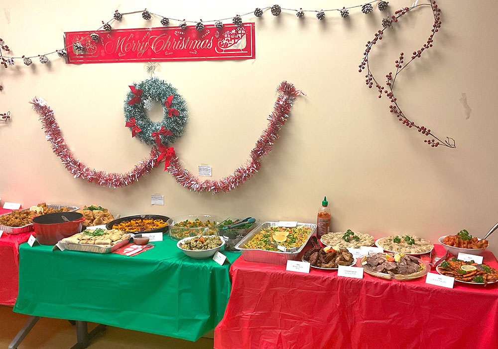 Universal Logistics Head Office Potluck