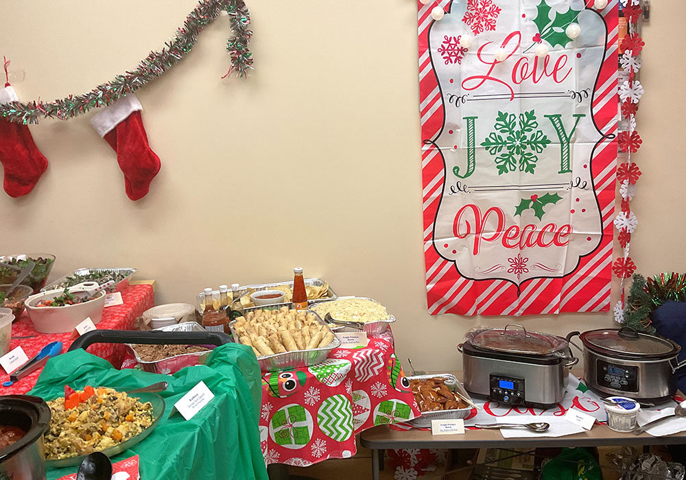 Universal Logistics Head Office Potluck