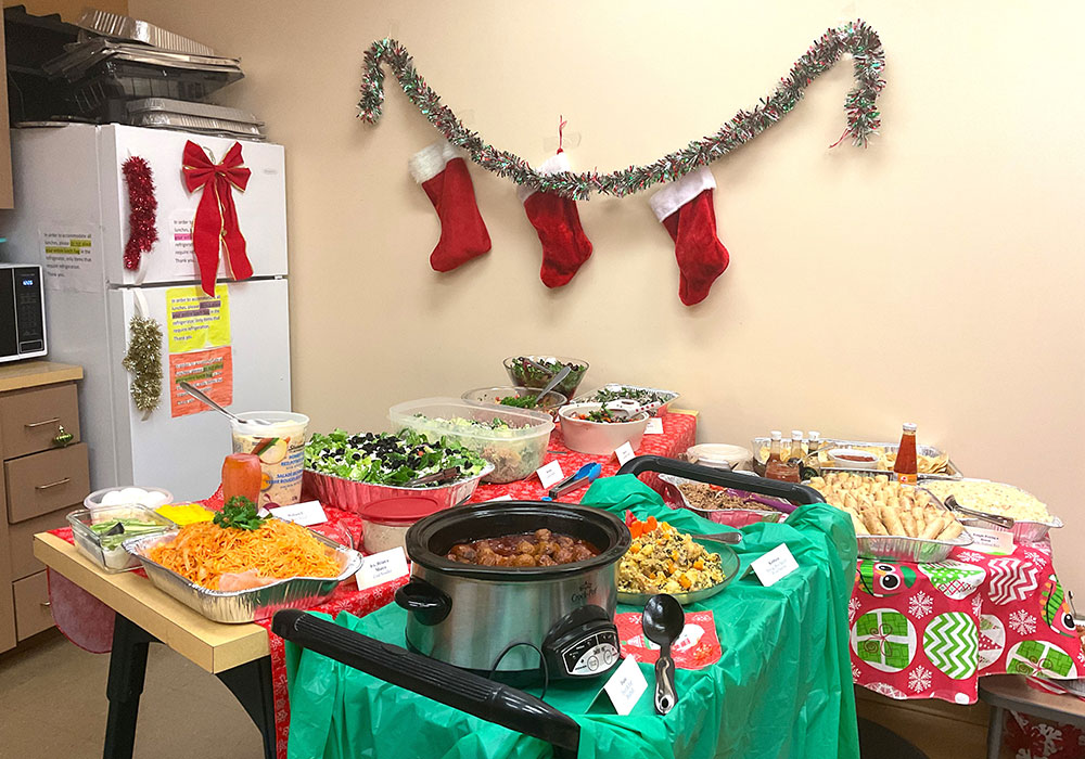 Universal Logistics Head Office Potluck