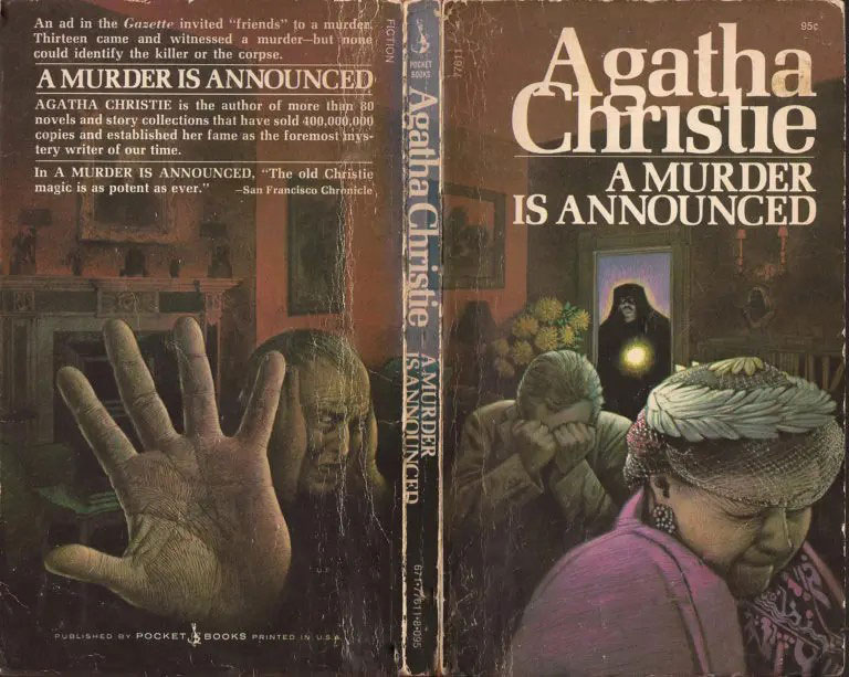 A Murder is Announced - Miss Marple - Agatha Christie - Book Buzz - Universal Logistics Universal & YOU Internal Newsletter