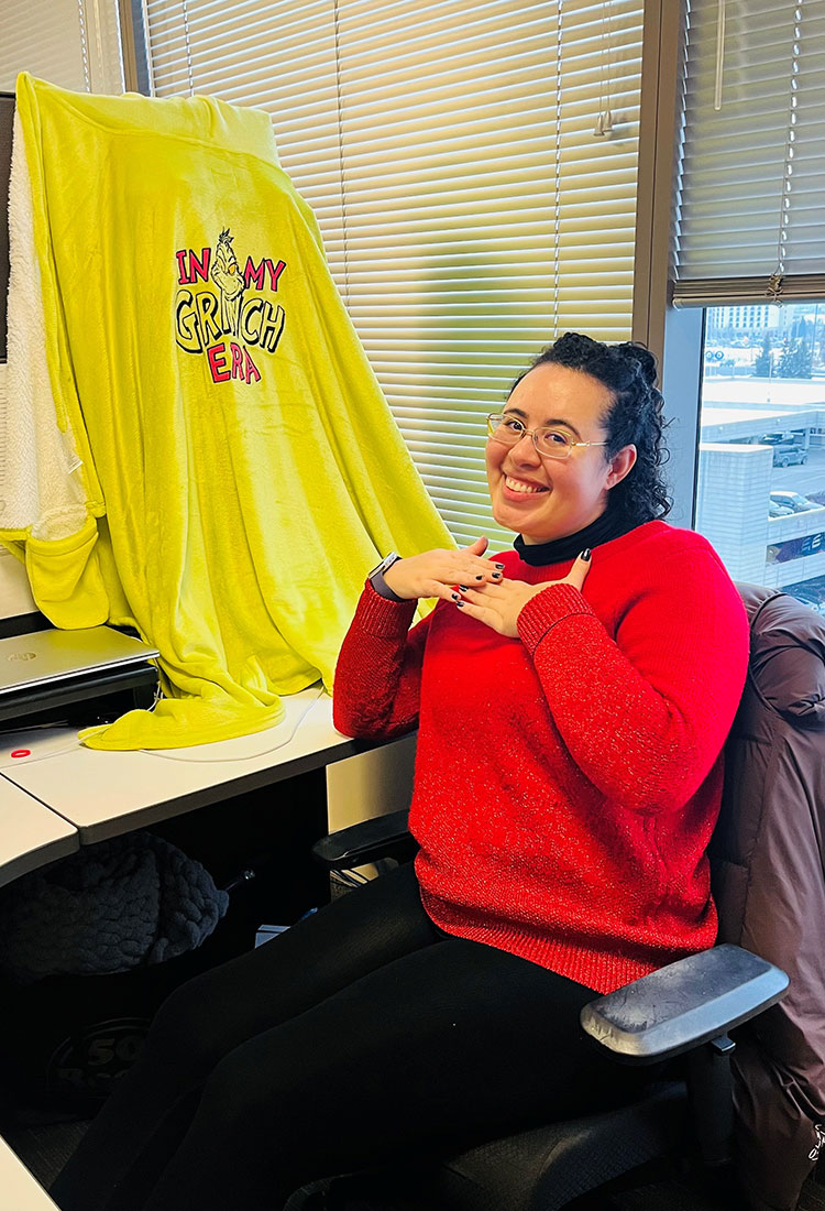 Ugly Christmas Sweater & Decorate your Cubicle Contest - Universal Logistics Universal & YOU Internal Newsletter - January 2026