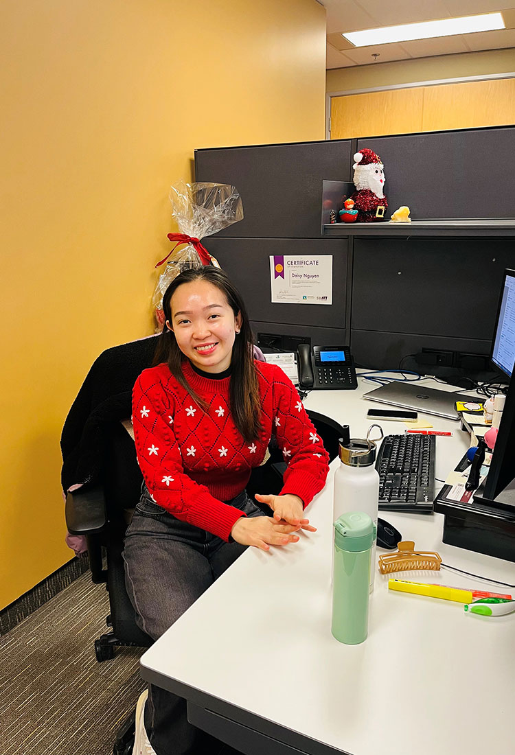 Ugly Christmas Sweater & Decorate your Cubicle Contest - Universal Logistics Universal & YOU Internal Newsletter - January 2026