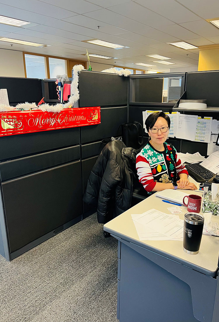 Ugly Christmas Sweater & Decorate your Cubicle Contest - Universal Logistics Universal & YOU Internal Newsletter - January 2026