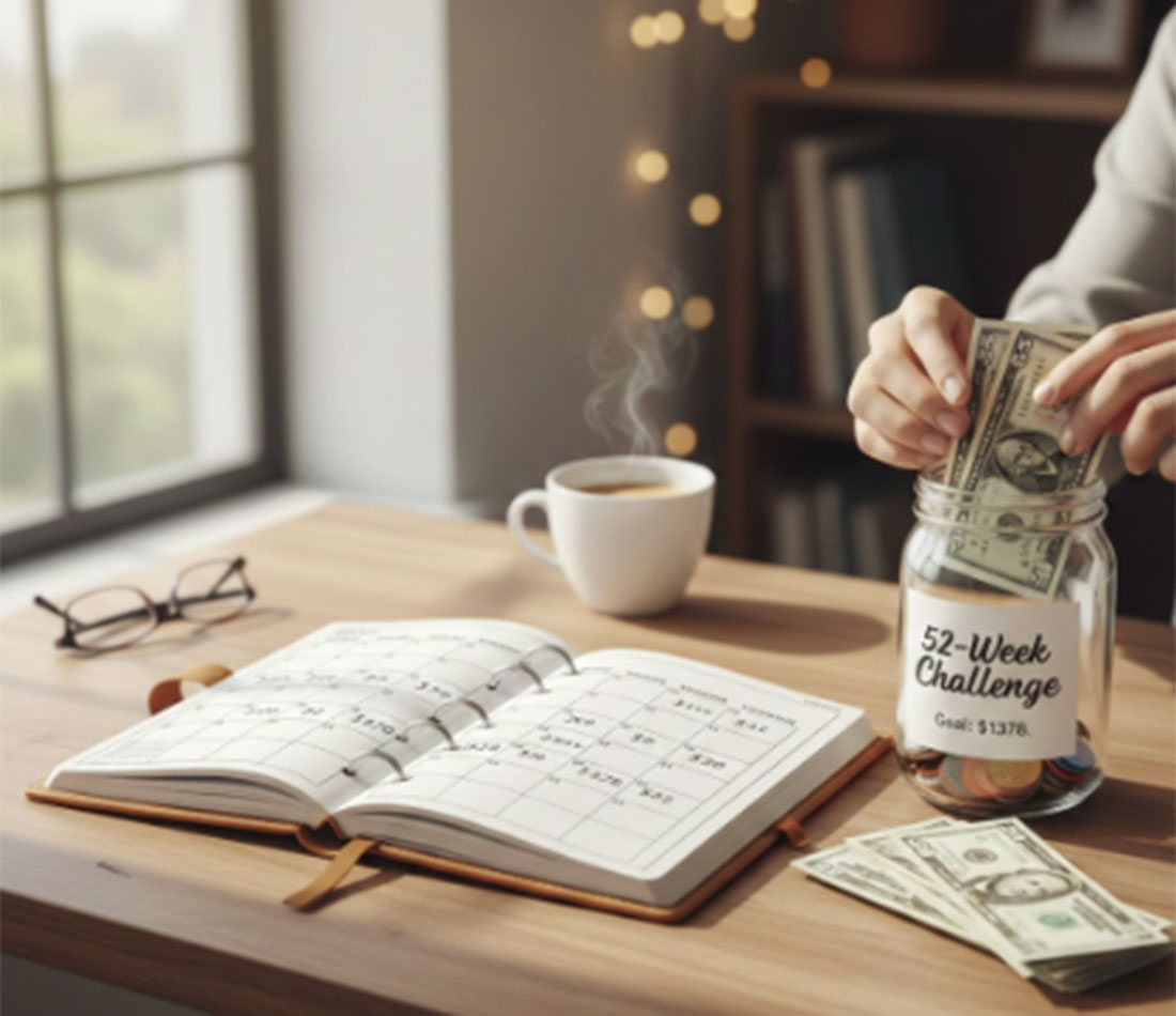 Saving Smarter: Level Up with Money-Saving Challenges - Something's Brewing - Universal Logistics Universal & YOU Internal Newsletter - January 2026