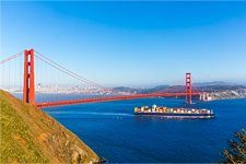 San Fransico Container Ship