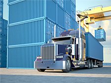Truck and container