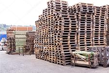 Wooden pallets